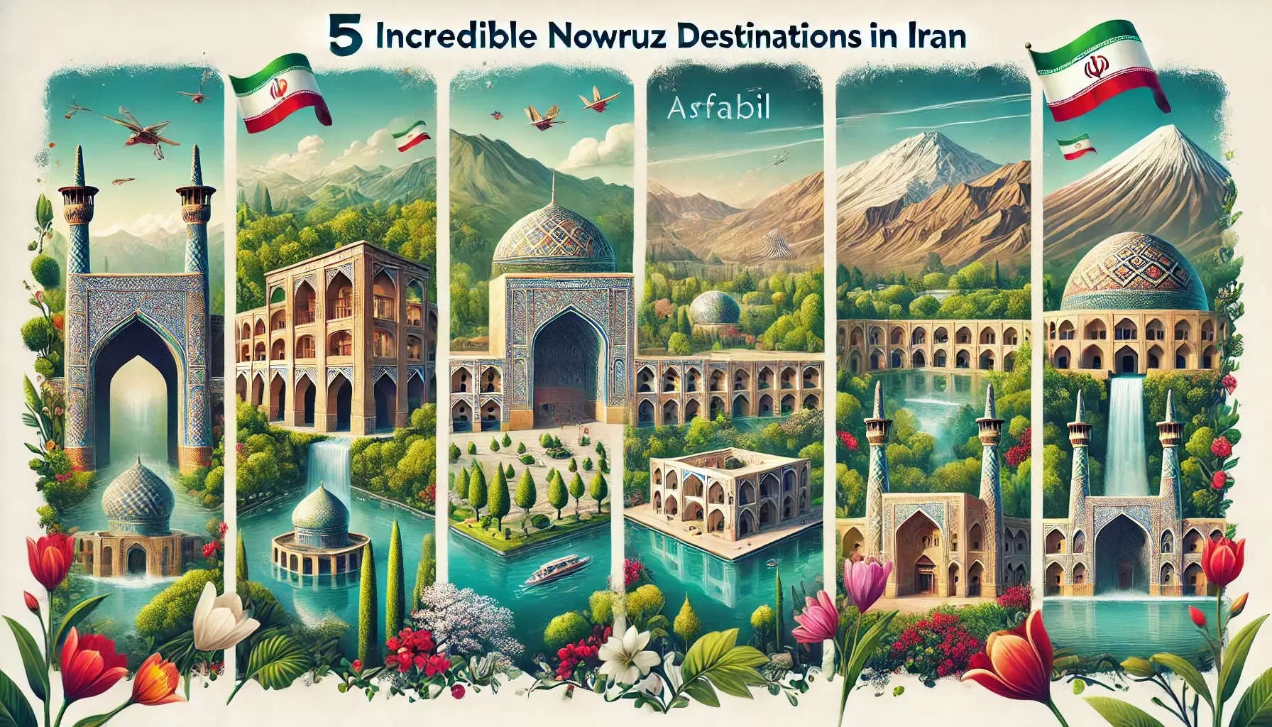 ۵ شهر شگفت‌انگیز ایران برای سفر نوروزی که نمی‌شناختید!